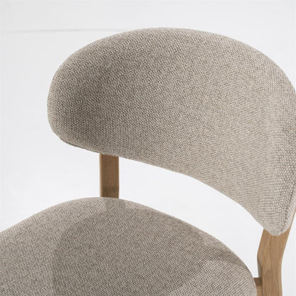 Barkruk Mikky | Taupe Stof