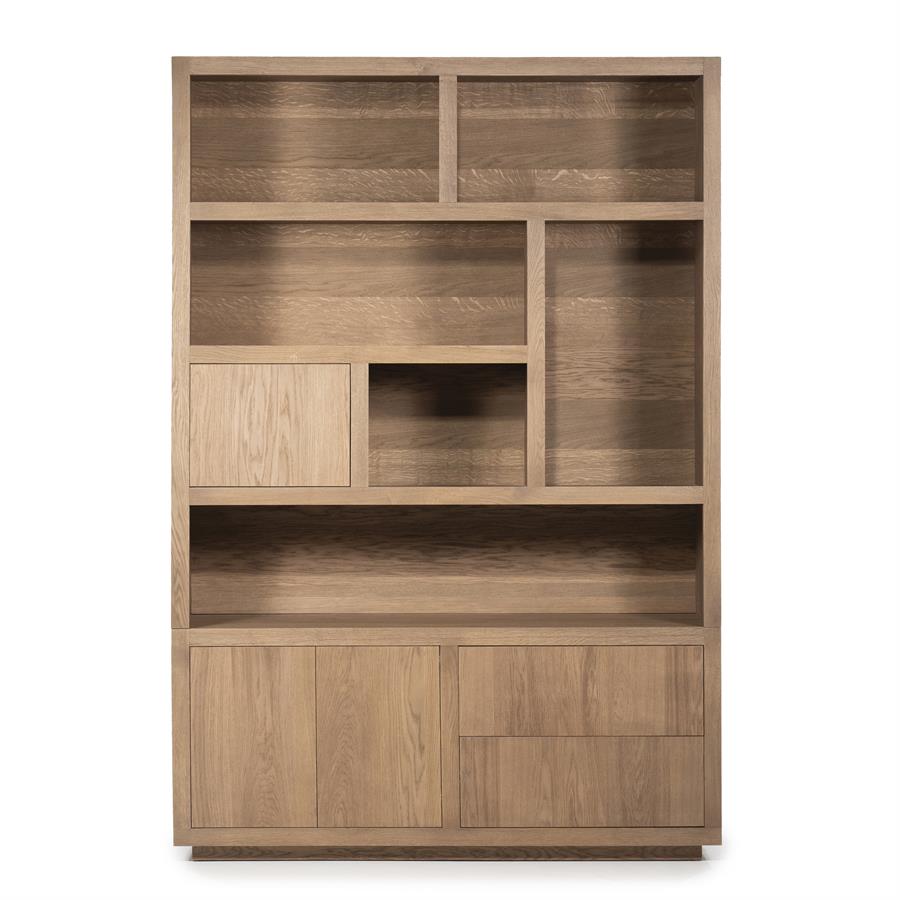 Kast Helsinki | Licht Bruin Eikenhout