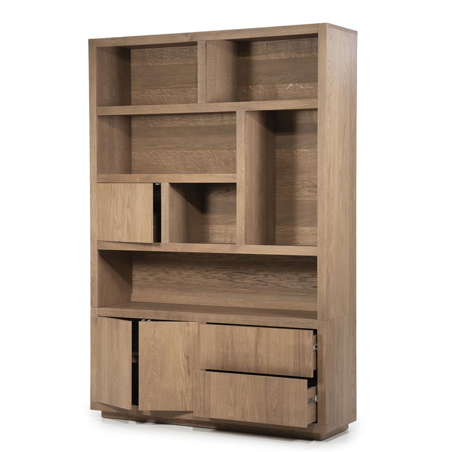 Kast Helsinki | Licht Bruin Eikenhout