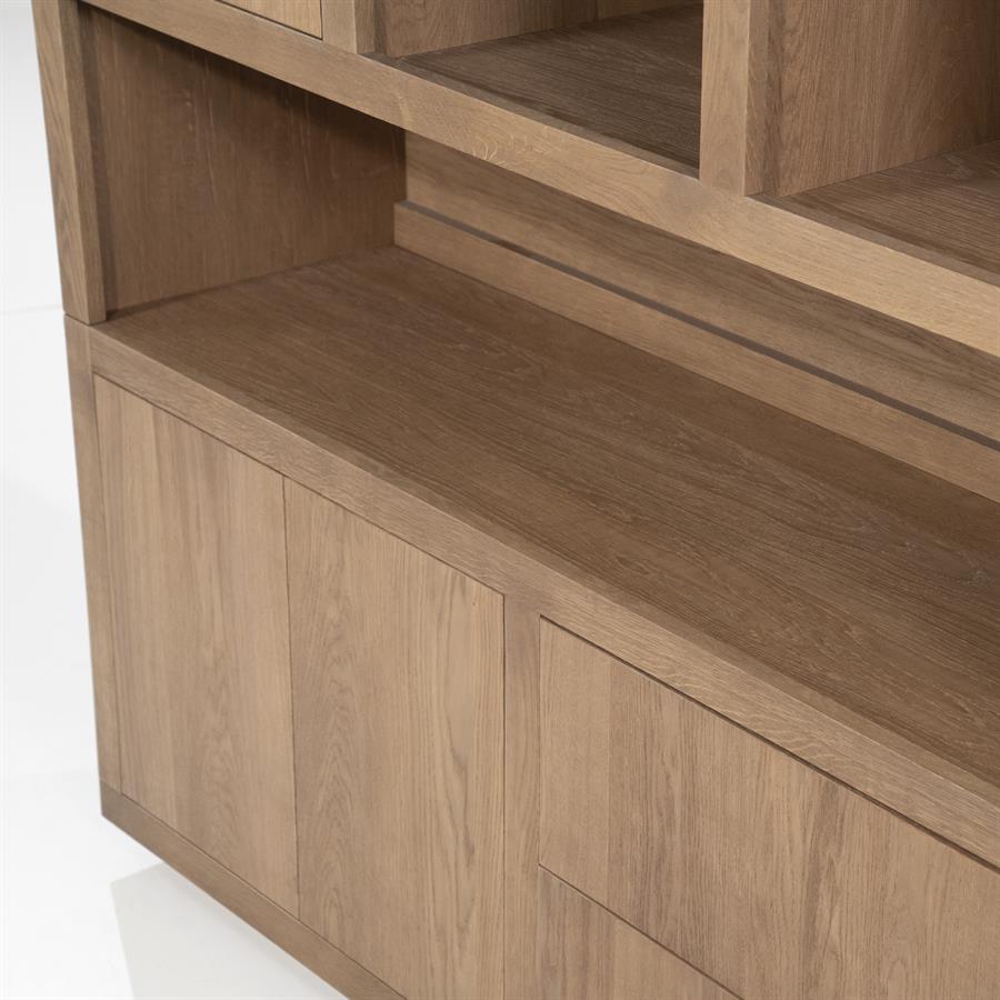 Kast Helsinki | Licht Bruin Eikenhout