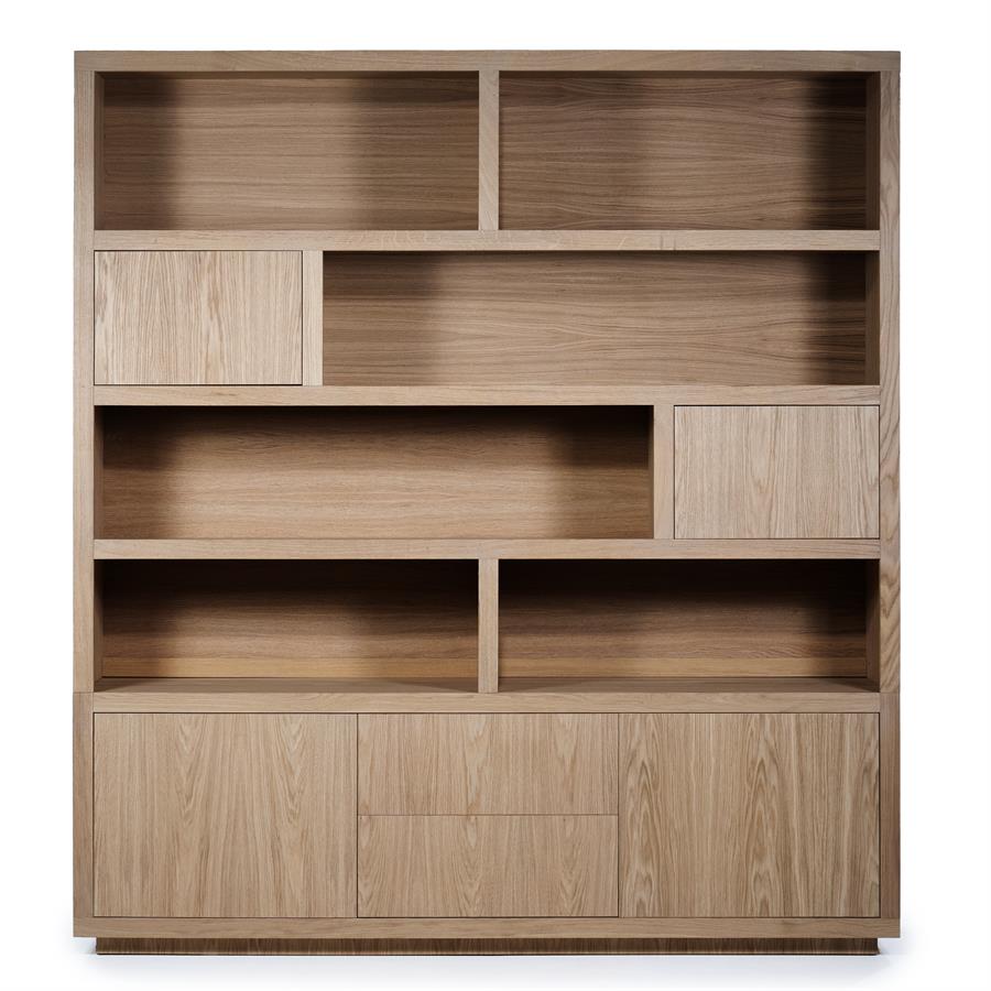 Kast Helsinki | Licht Bruin Eikenhout