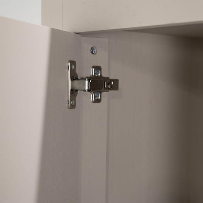 Kast Helsinki taupe eikenhout 6 vakken breed, detail van het materiaal