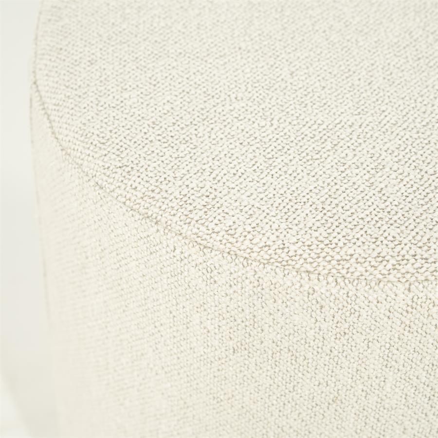 Poef Avah | Beige Stof