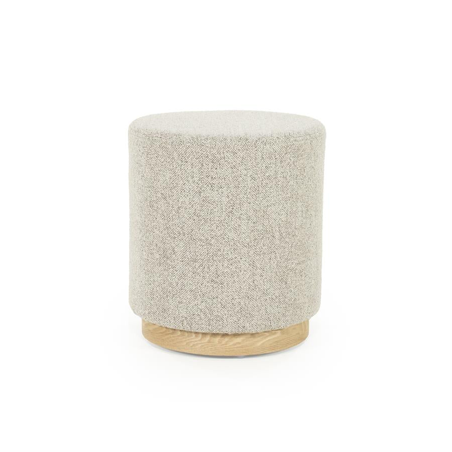 Poef Avah | Taupe Stof