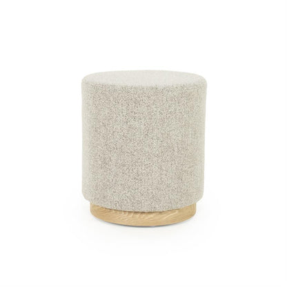 Poef Avah | Taupe Stof