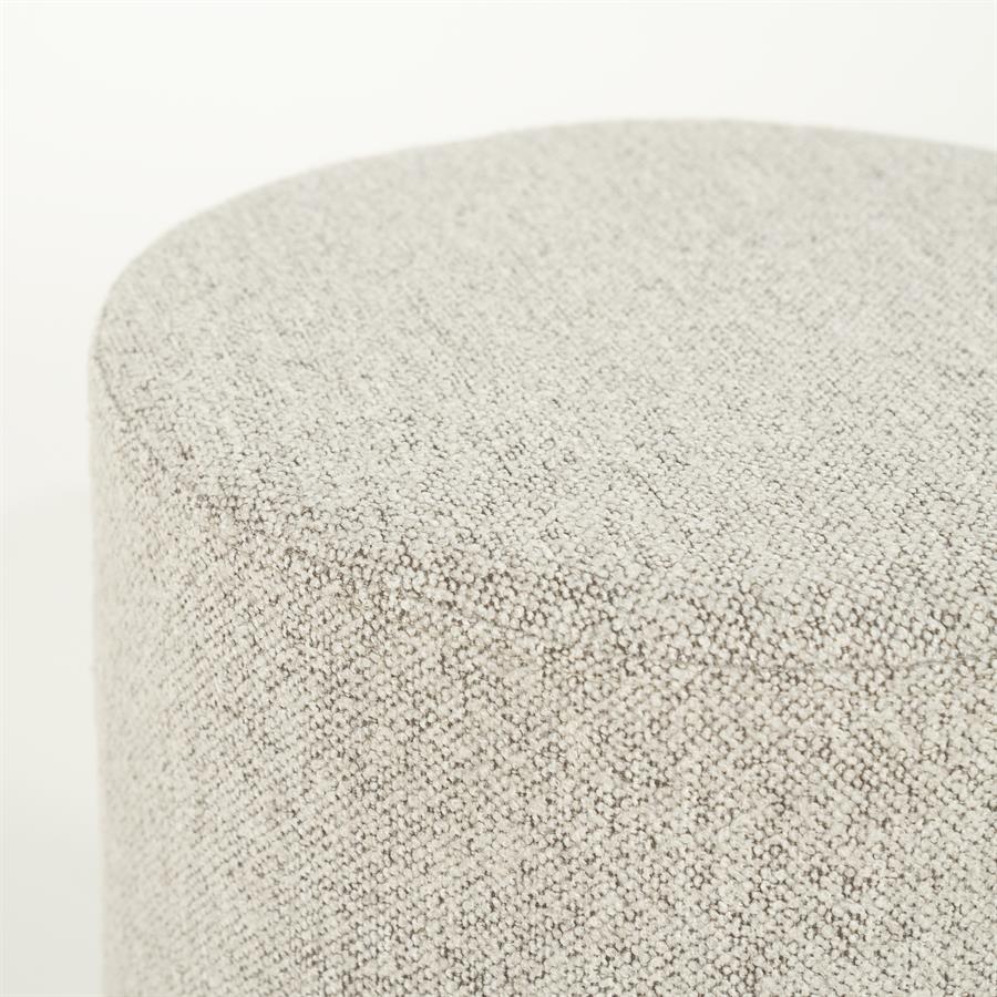 Poef Avah | Taupe Stof