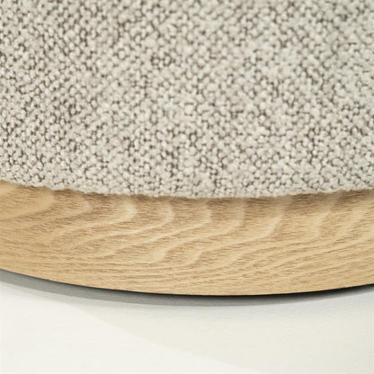 Poef Avah | Taupe Stof