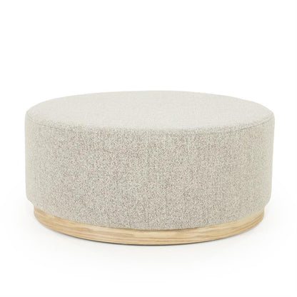 Poef Avah | Taupe Stof