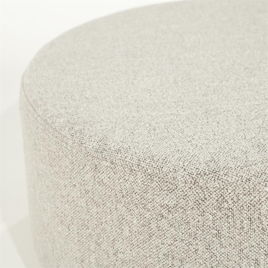 Poef Avah | Taupe Stof