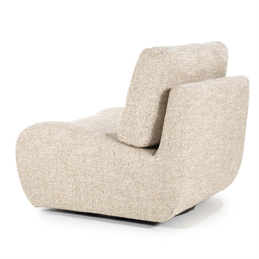 Fauteuil Lucia | Taupe Stof