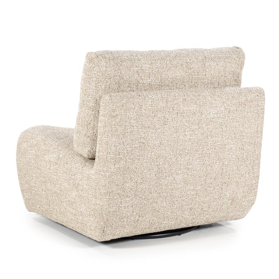 Fauteuil Lucia | Taupe Stof
