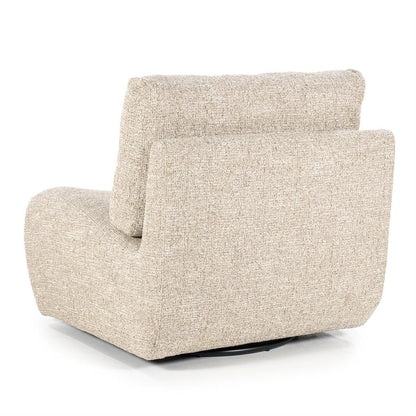 Fauteuil Lucia | Taupe Stof