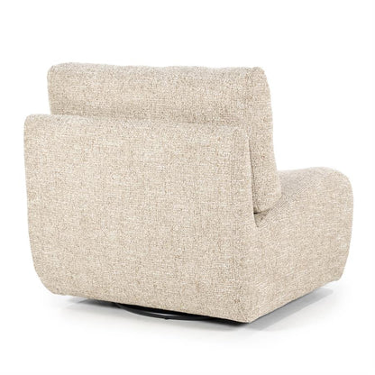Fauteuil Lucia | Taupe Stof