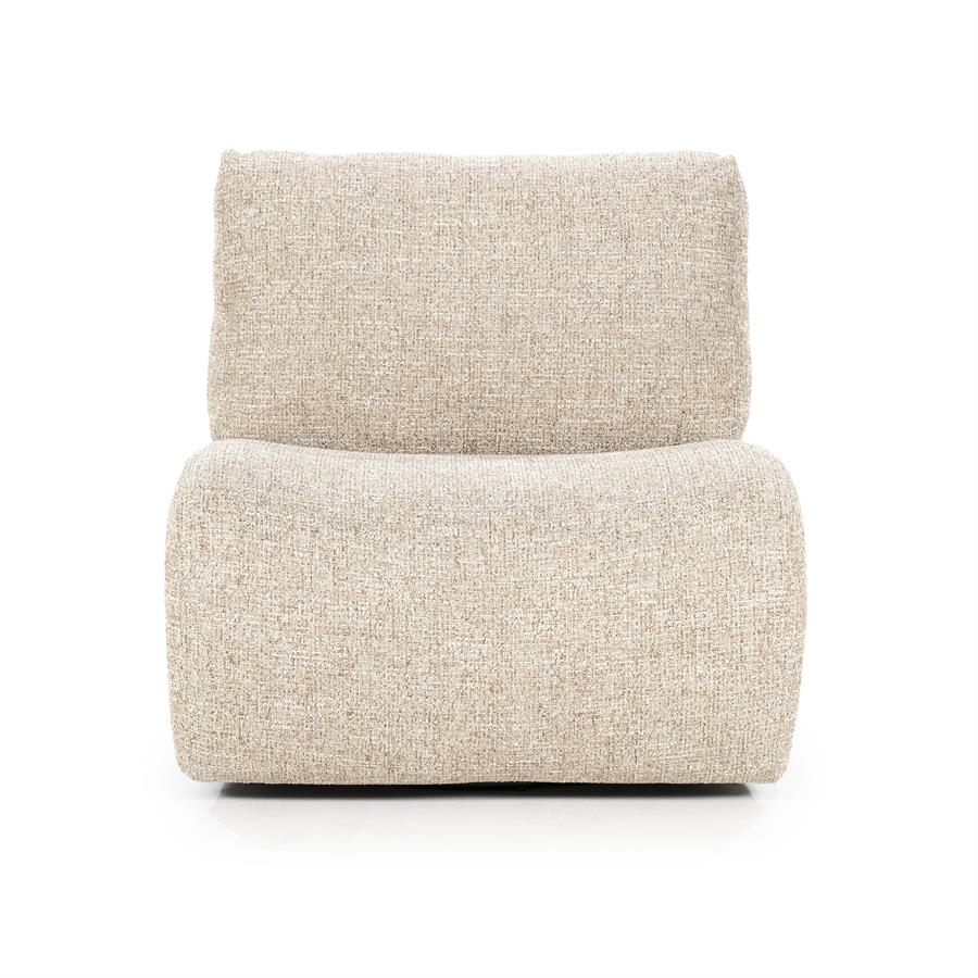 Fauteuil Lucia | Taupe Stof