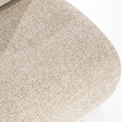 Fauteuil Lucia | Taupe Stof