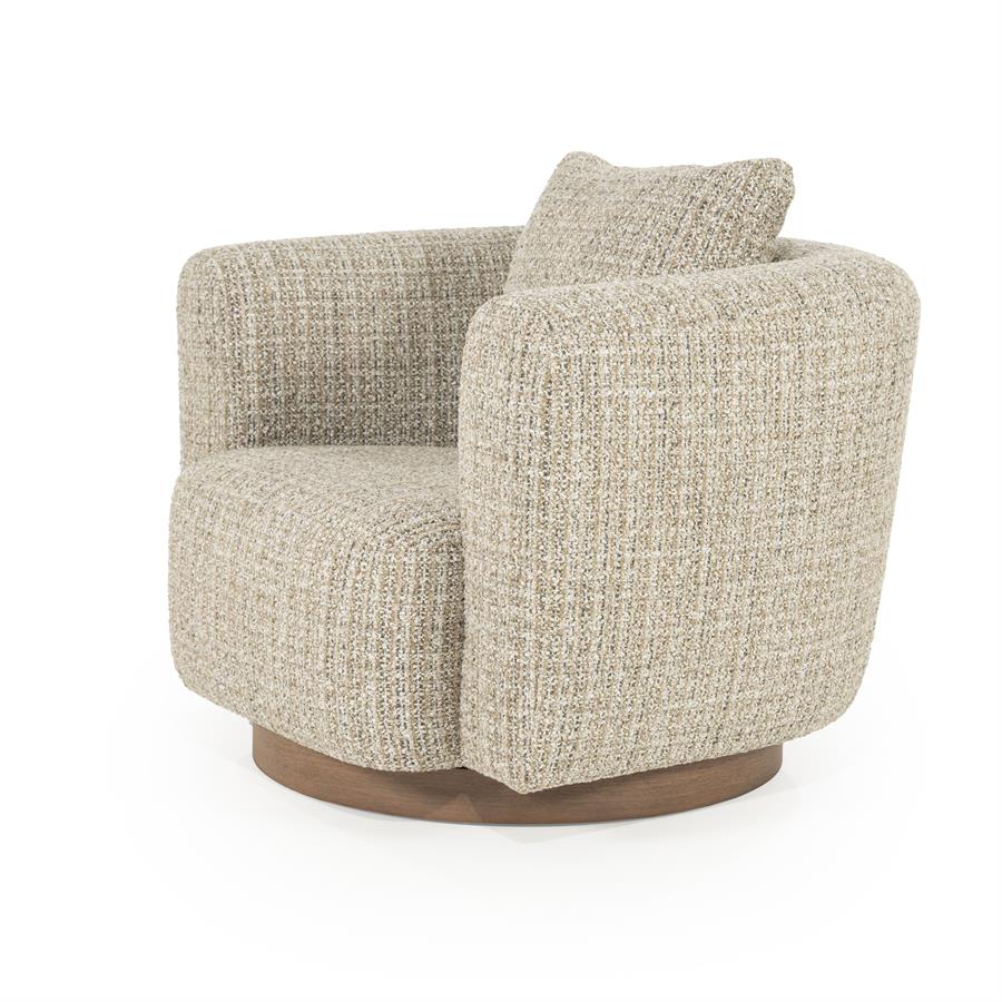Fauteuil Jordan | Taupe Stof