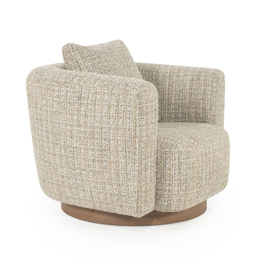 Fauteuil Jordan | Taupe Stof