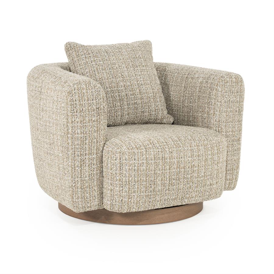 Fauteuil Jordan | Taupe Stof