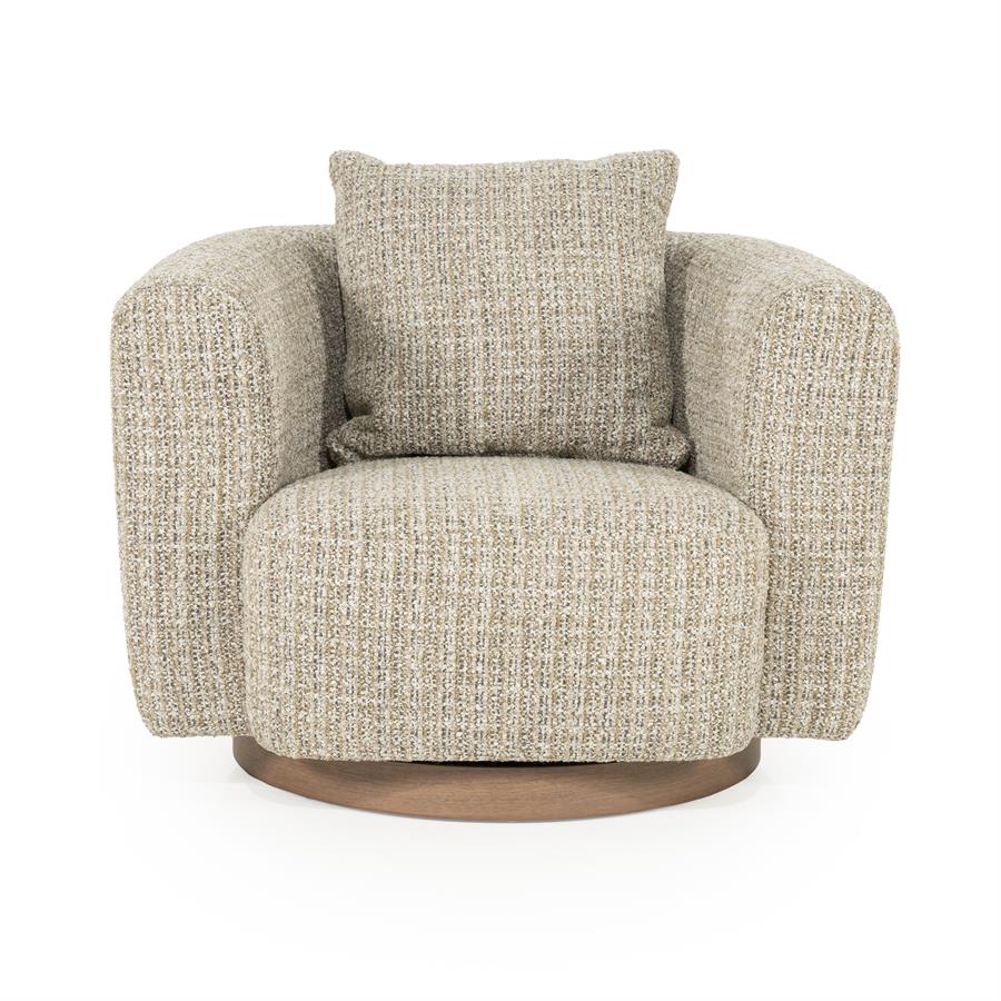 Fauteuil Jordan | Taupe Stof