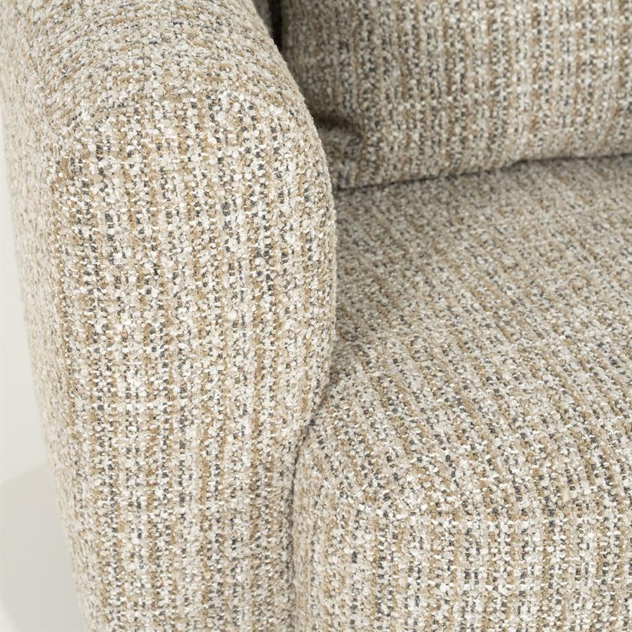 Fauteuil Jordan | Taupe Stof