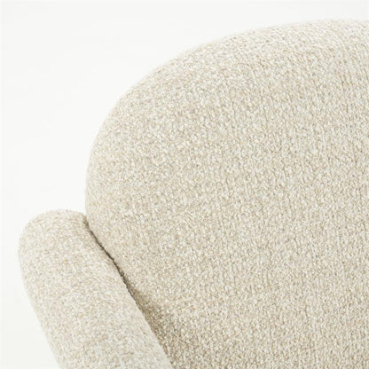 Fauteuil Monica | Beige Stof