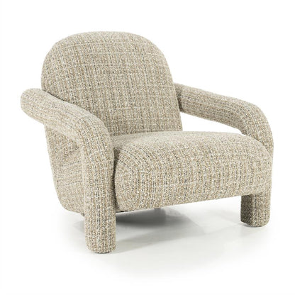 Fauteuil Monica | Taupe Stof