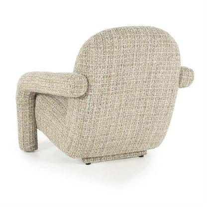 Fauteuil Monica | Taupe Stof