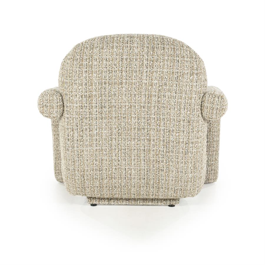 Fauteuil Monica | Taupe Stof