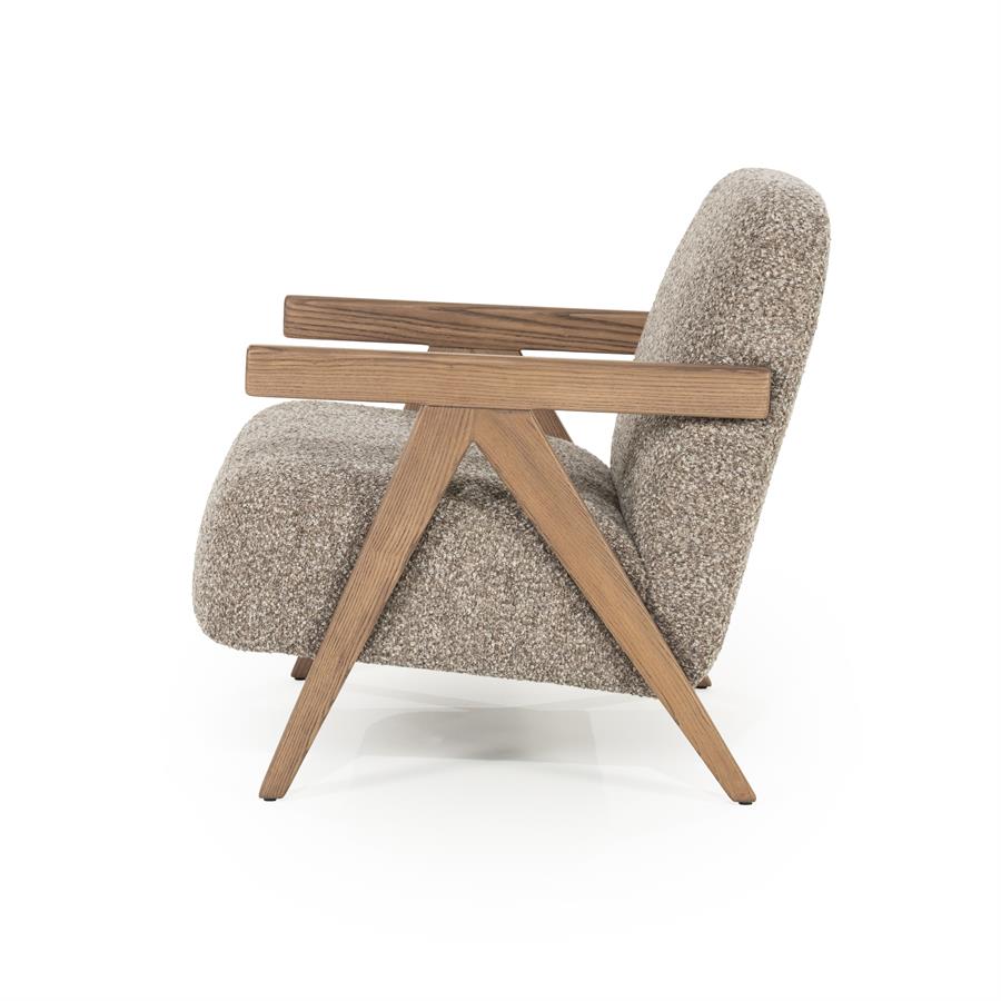 Fauteuil Francis | Stof & essenhout