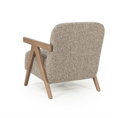 Fauteuil Francis | Stof & essenhout