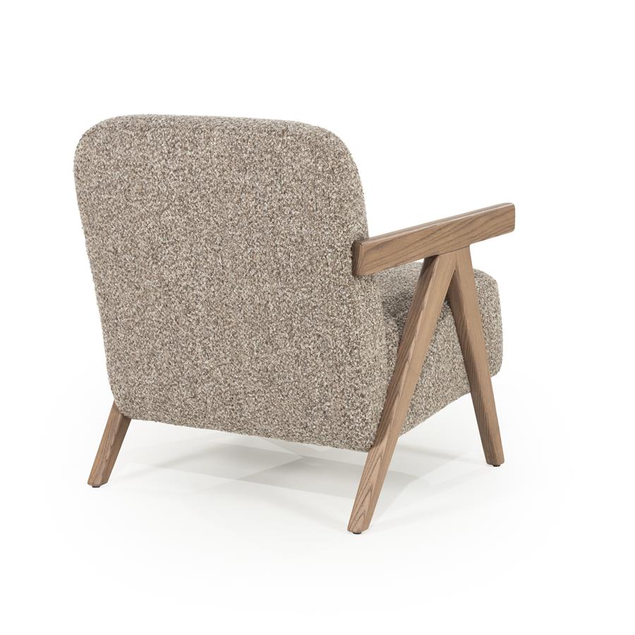 Fauteuil Francis | Stof & essenhout