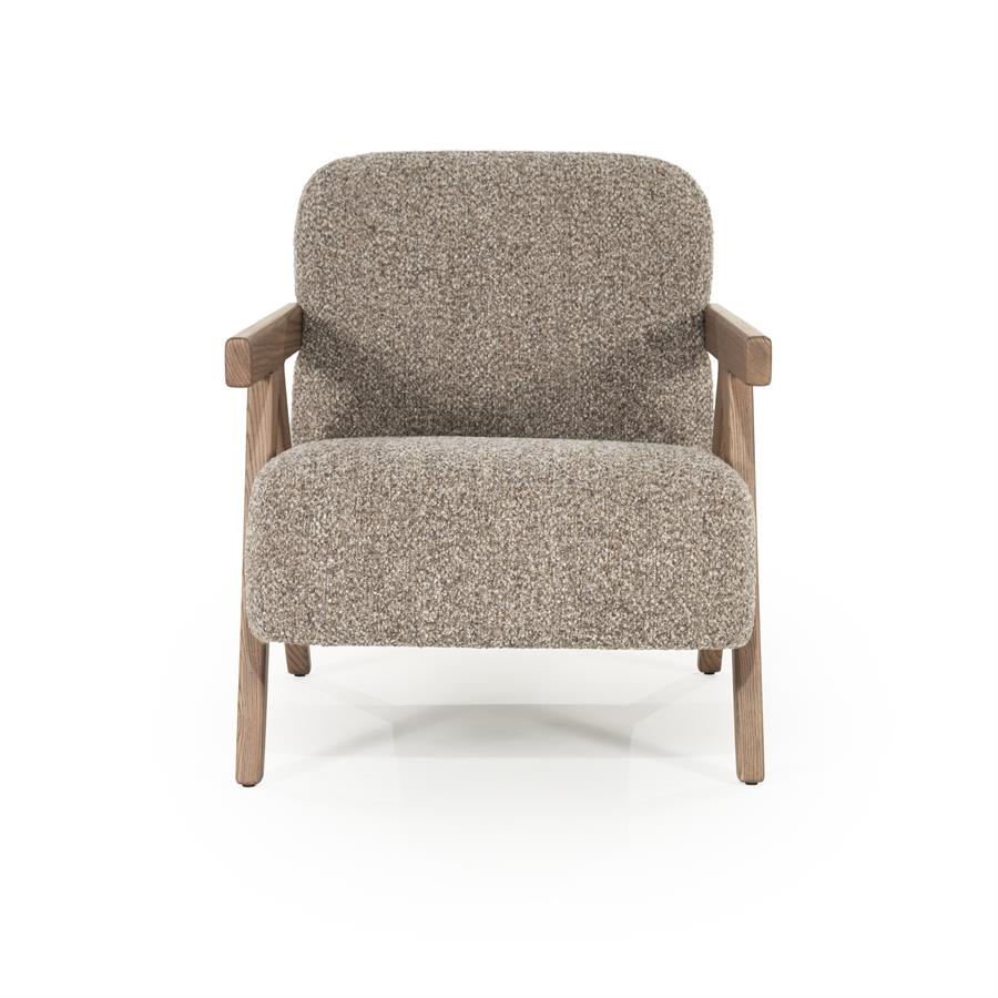 Fauteuil Francis | Stof & essenhout