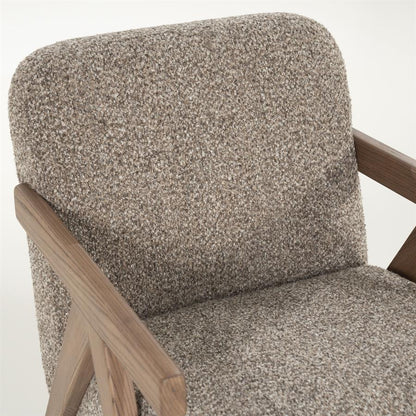 Fauteuil Francis | Stof & essenhout