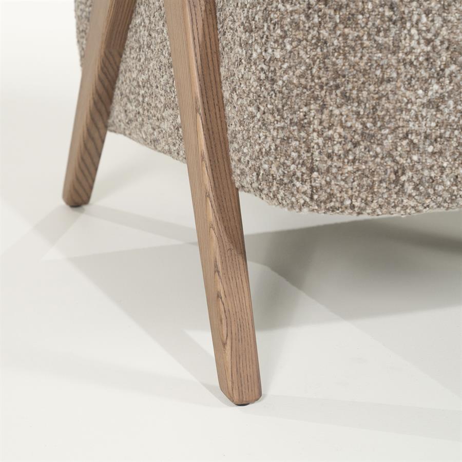 Fauteuil Francis | Stof & essenhout