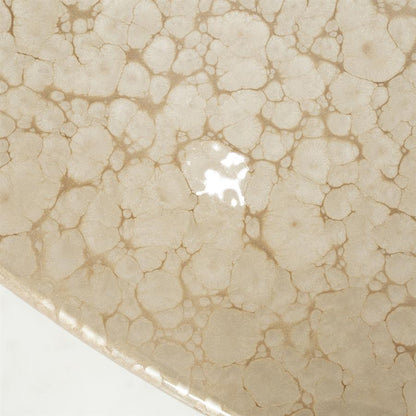 Salontafel Juliet beige mdf, detail van het materiaal