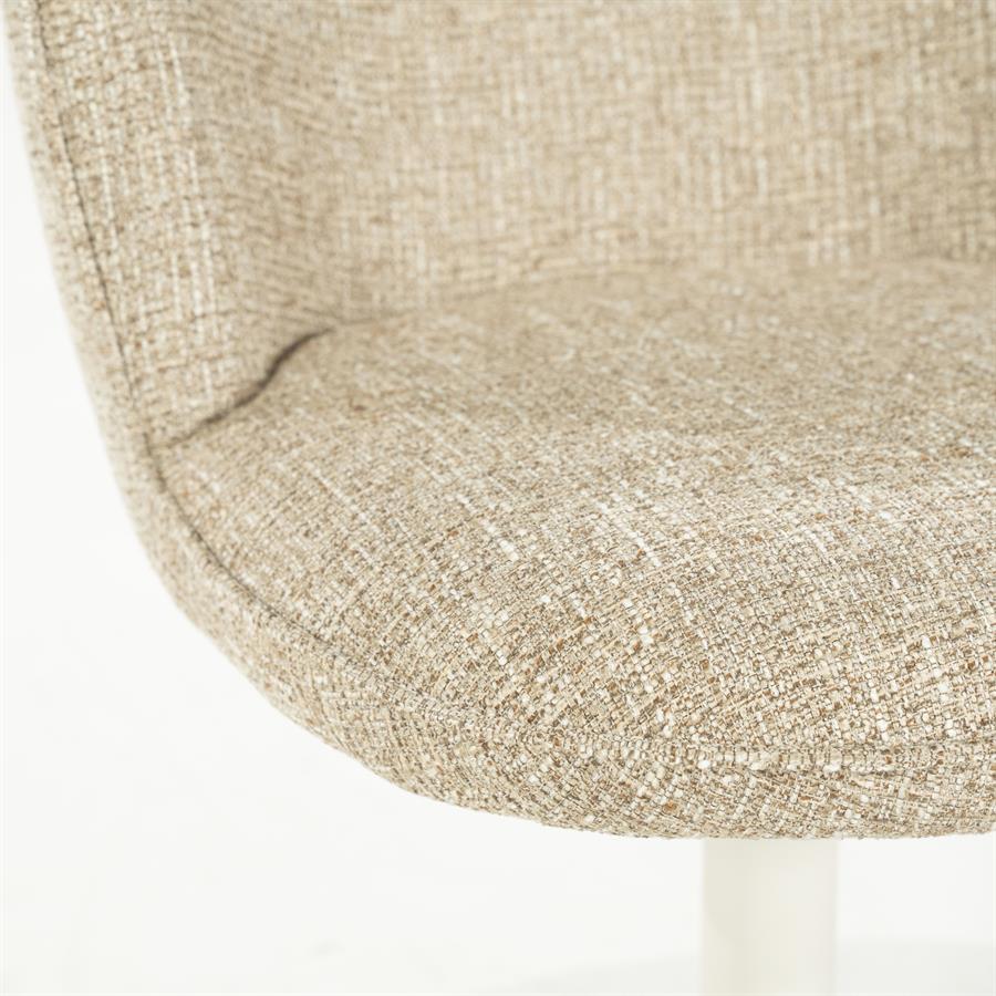 Eetkamerstoel Molly | Taupe Stof