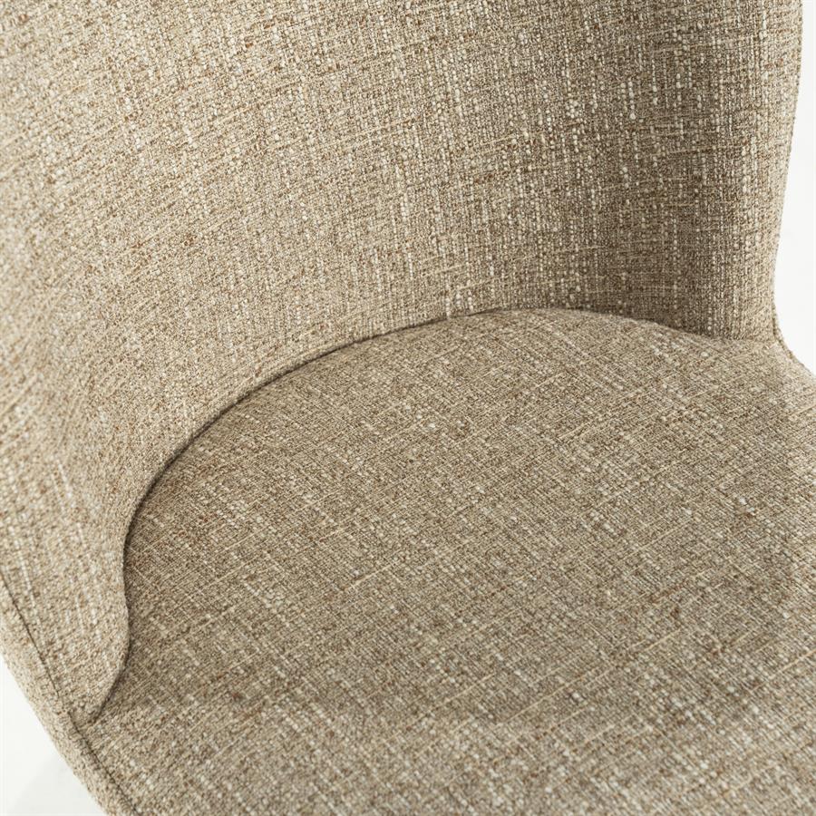 Eetkamerstoel Molly | Taupe Stof