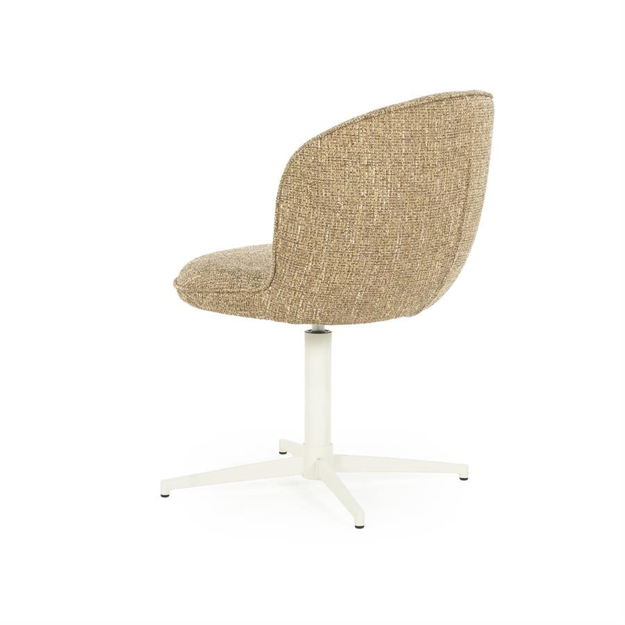 Eetkamerstoel Molly | Geel Stof