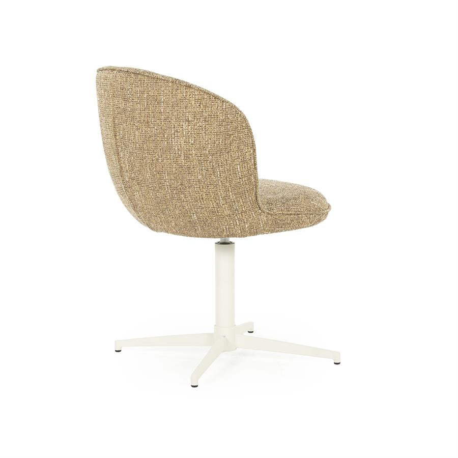 Eetkamerstoel Molly | Geel Stof