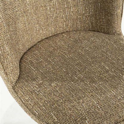 Eetkamerstoel Molly | Geel Stof