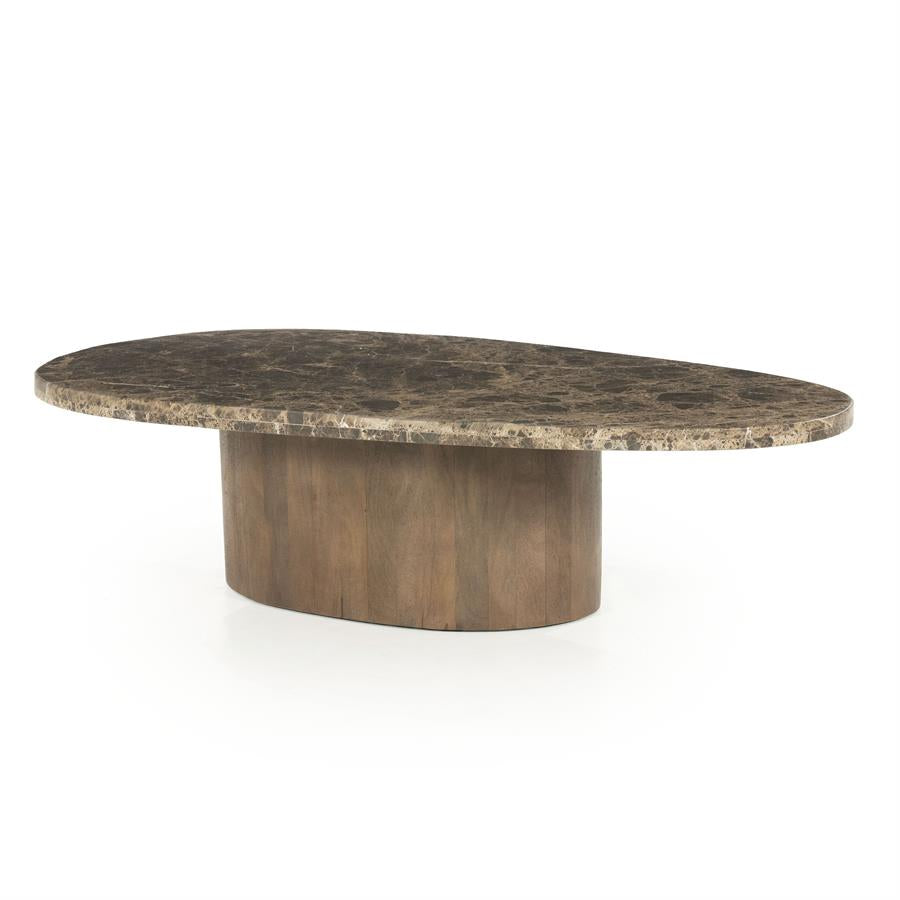 Salontafel Bradley | Bruin Marmer