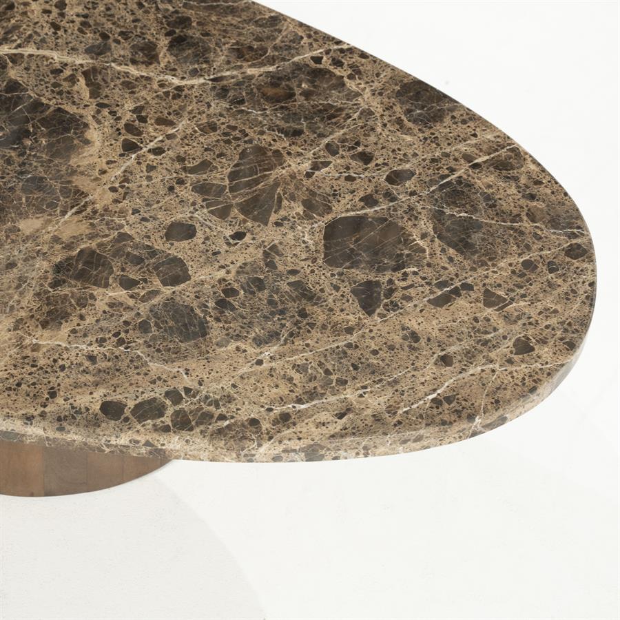 Salontafel Bradley | Bruin Marmer