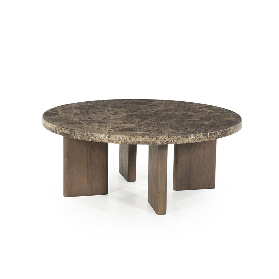 Salontafel Lando | Groot | Bruin Marmer