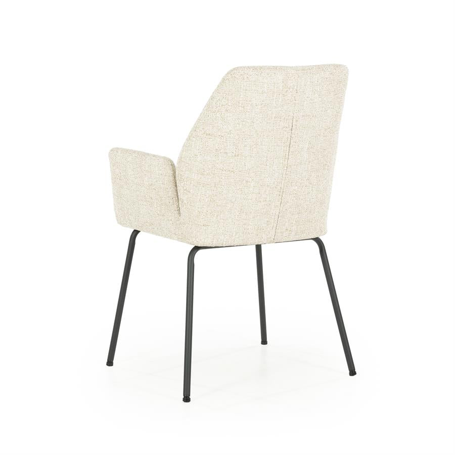 Eetkamerstoel Indy | Beige Stof