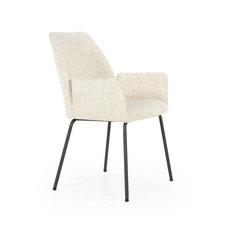 Eetkamerstoel Indy | Beige Stof