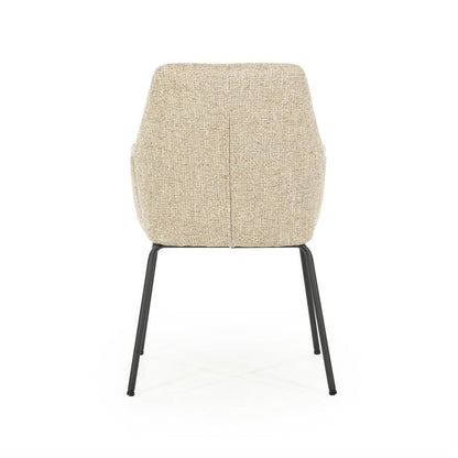Eetkamerstoel Indy | Taupe Stof