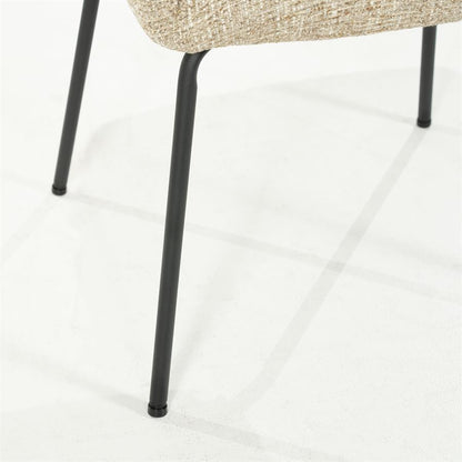 Eetkamerstoel Indy | Taupe Stof