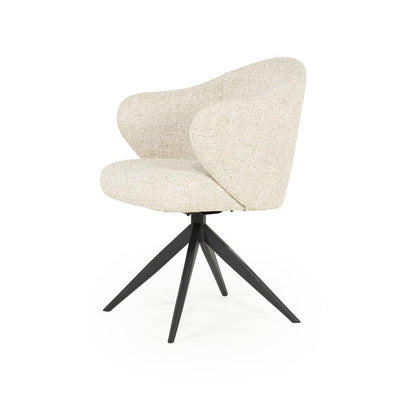 Eetkamerstoel Connor | Beige Stof