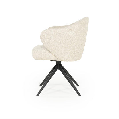 Eetkamerstoel Connor | Beige Stof