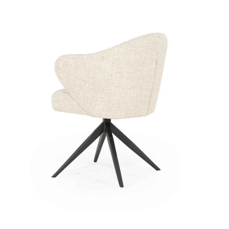 Eetkamerstoel Connor | Beige Stof